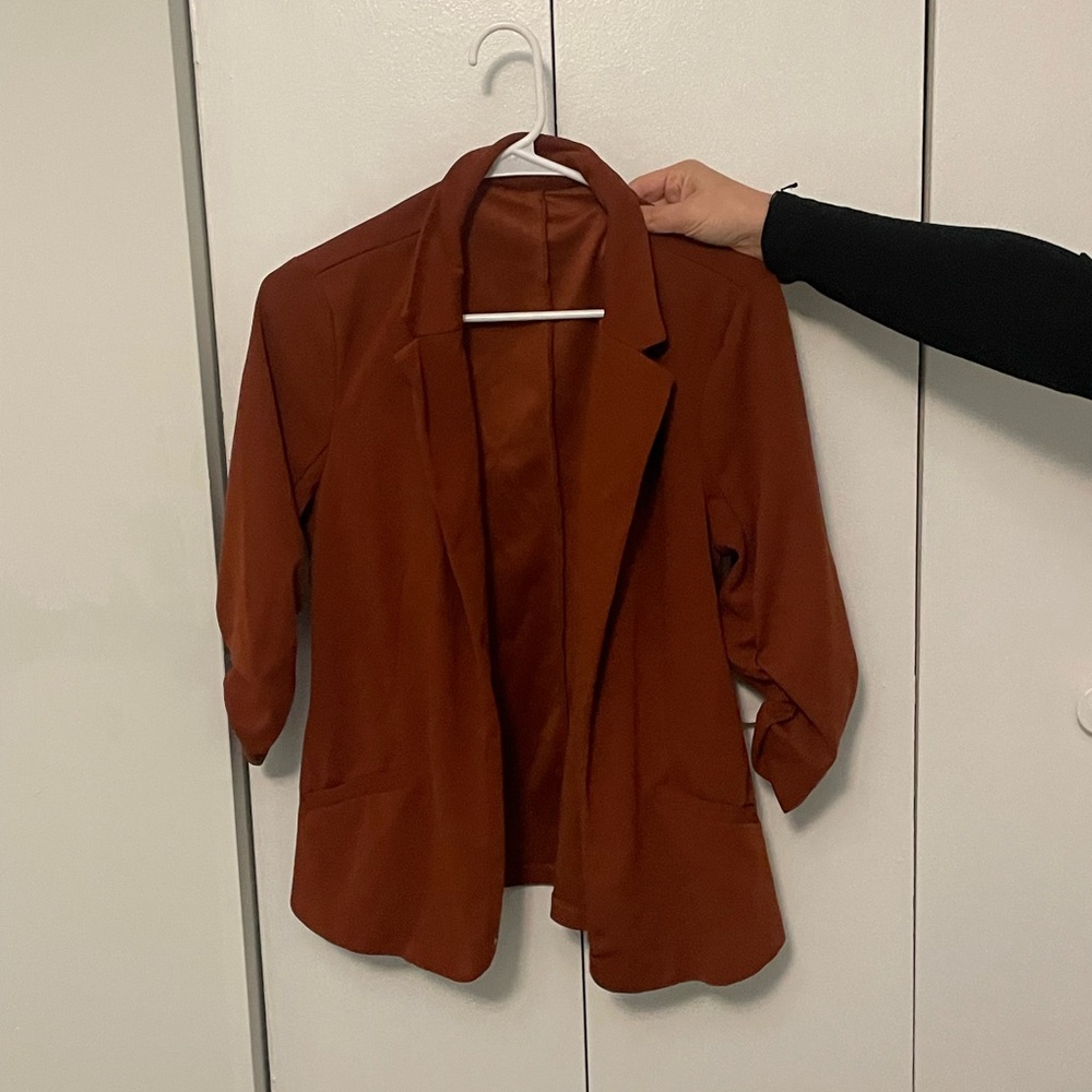 Women's Rust Blazer